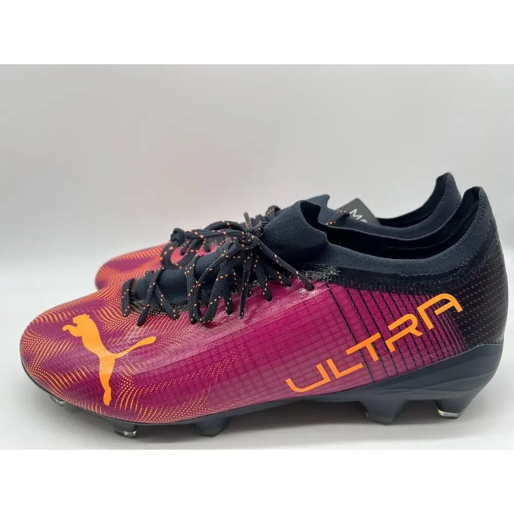 Puma Ultra 2.4 Fg/Ag Soccer Cleats Purple Black 106698-03 Men's Size 11 NEW